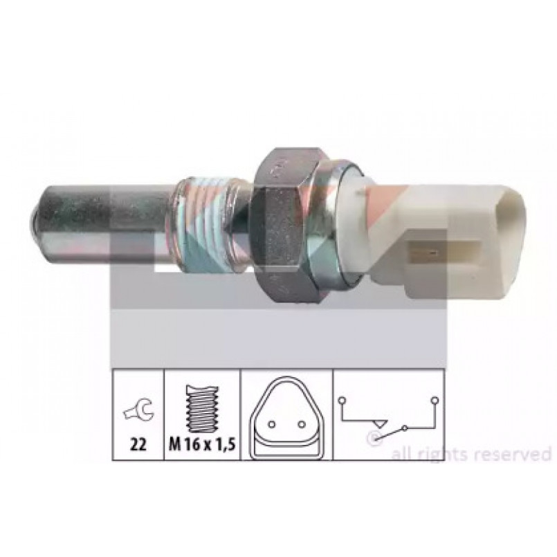 560 212 KW Датчик заднього ходу (аналог EPS 1.860.212/Facet 7.6212 ) — фото товара