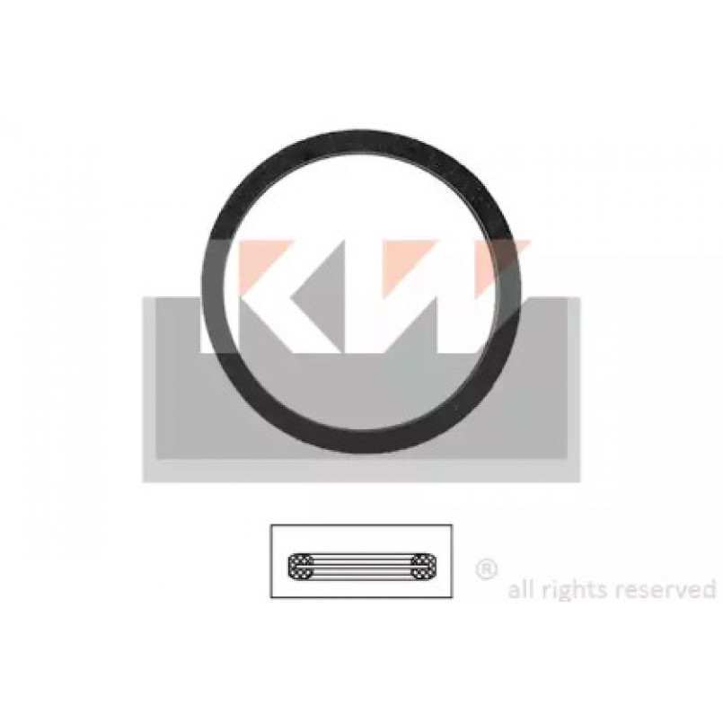 590 568 KW Прокладка термостата (аналог EPS 1.890.568/Facet 7.9568 ) — фото товара