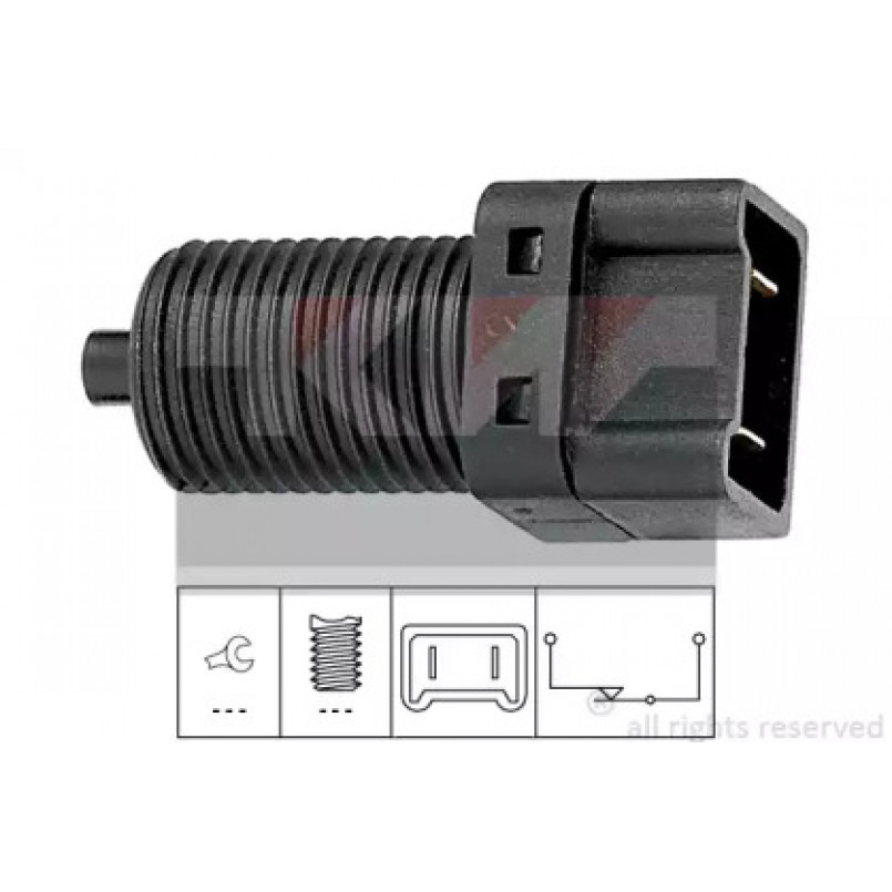 510 075 KW Датчик педалі гальм/зчеплення (аналог EPS 1.810.075/Facet 7.1075 ) — фото товара