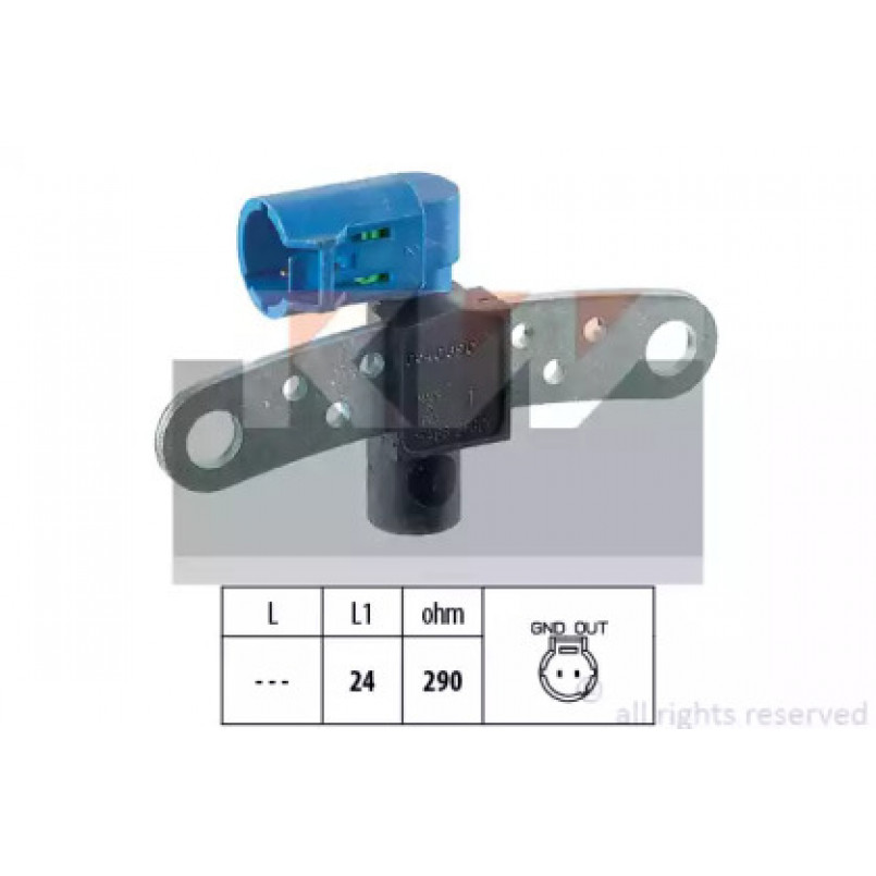 453 540 KW Датчик  р/вала,  к/вала (аналог EPS 1.953.540/Facet 9.0540 ) — фото товара