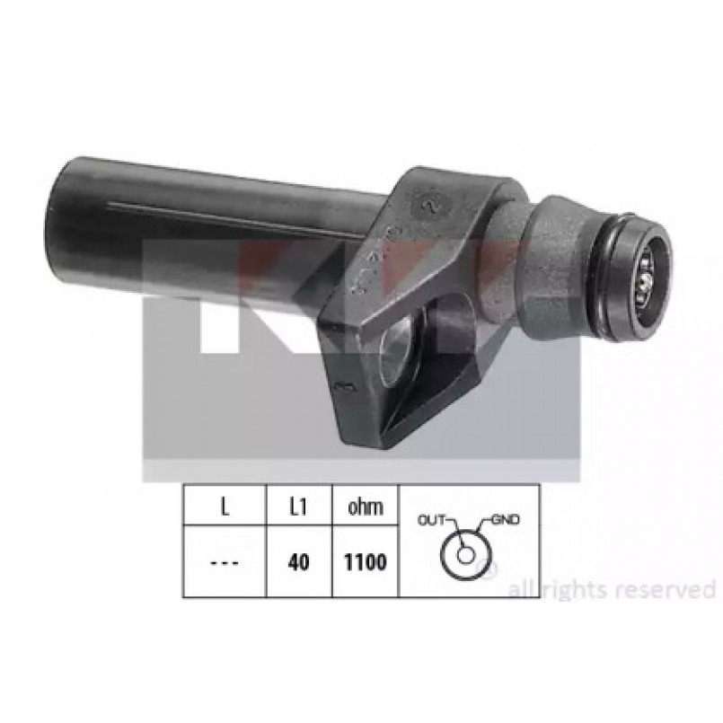 453 482 KW Датчик  р/вала,  к/вала (аналог EPS 1.953.482/Facet 9.0482 ) — фото товара