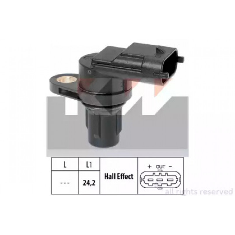 453 361 KW Датчик  р/вала,  к/вала (аналог EPS 1.953.361/Facet 9.0361 ) — фото товара