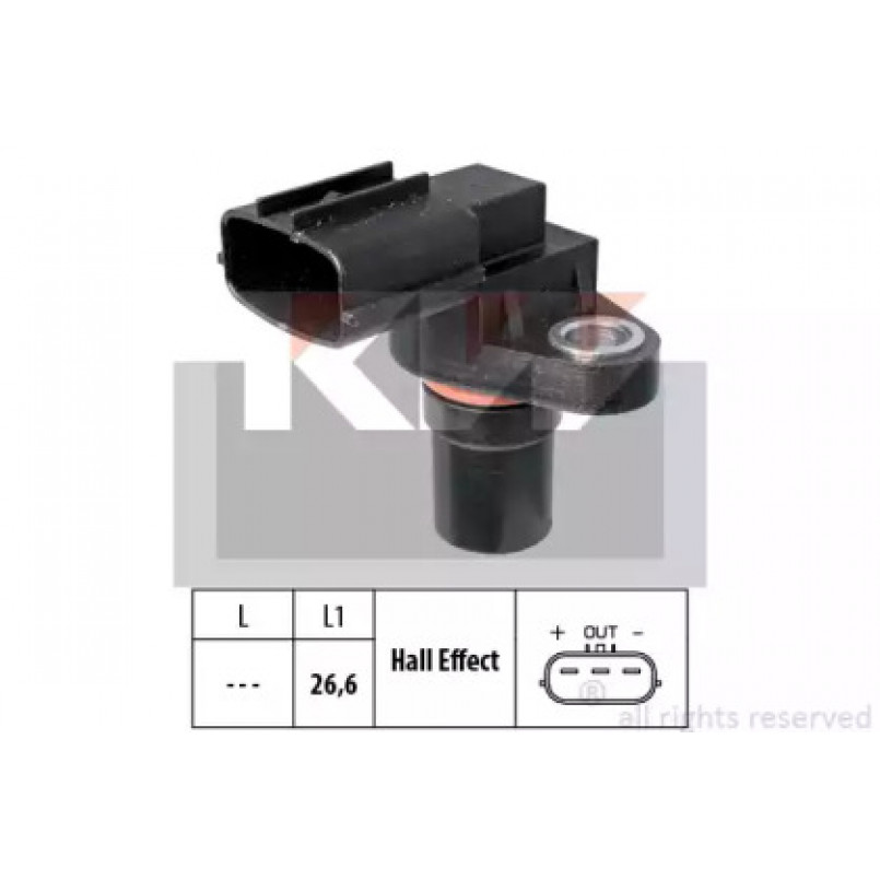 453 337 KW Датчик  р/вала,  к/вала (аналог EPS 1.953.337/Facet 9.0337 ) — фото товара