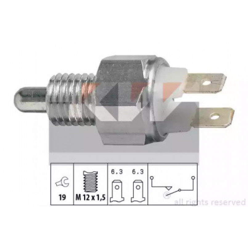 560 029 KW Датчик заднього ходу (аналог EPS 1.860.029/Facet 7.6029 ) — фото товара