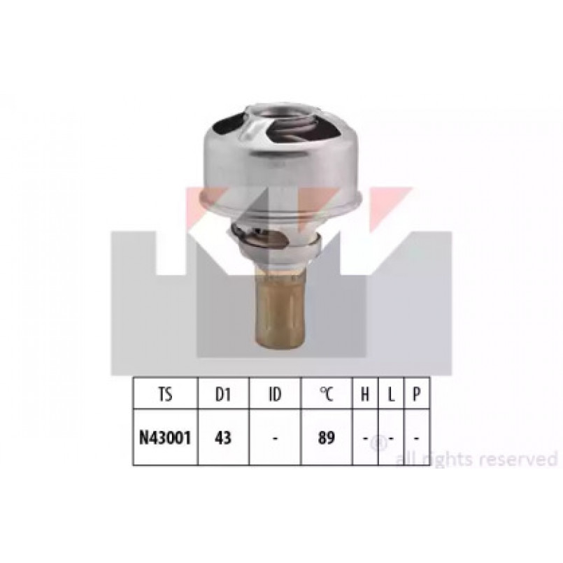 580 246 KW Термостат (аналог EPS 1.880.246/Facet 7.8246 ) — фото товара