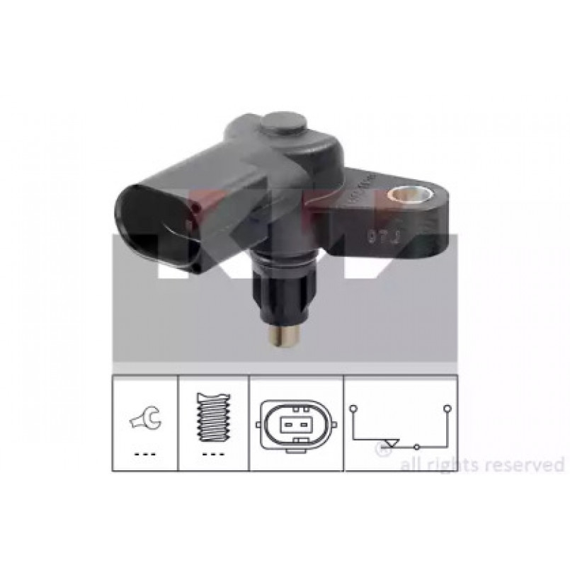 560 253 KW Датчик заднього ходу (аналог EPS 1.860.253/Facet 7.6253 ) — фото товара