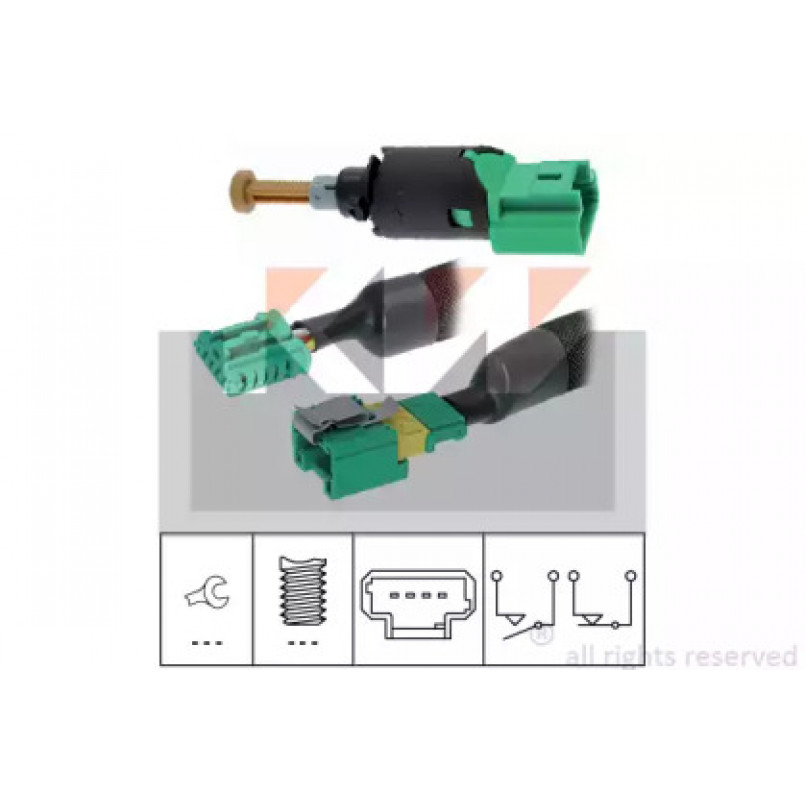 510 213K KW Датчик педалі гальм/зчеплення (аналог EPS 1.810.213K/Facet 7.1213K ) — фото товара