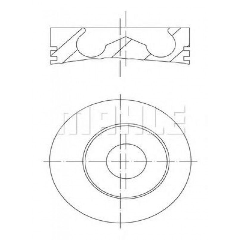 0148201 Mahle - Поршень — фото товара