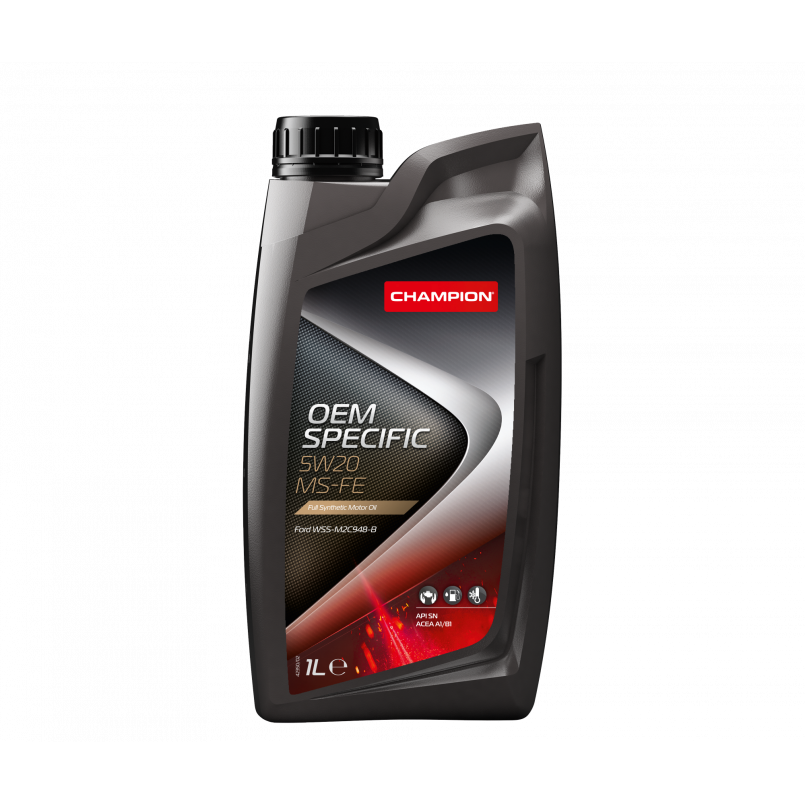 CHAMPION OEM SPECIFIC 5W20 MS-FE 1L(х12) — фото товара CHAMPION OEM SPECIFIC 5W20 MS-FE 1L(х12) — фото товара