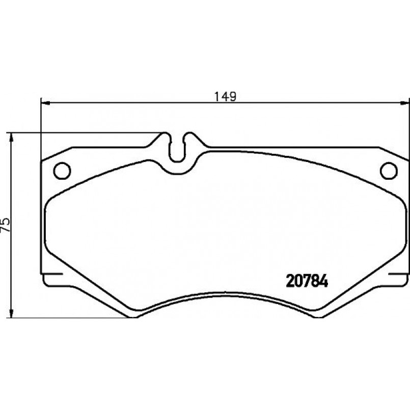 2078401 TEXTAR Гальмівні колодки до дисків — фото товара