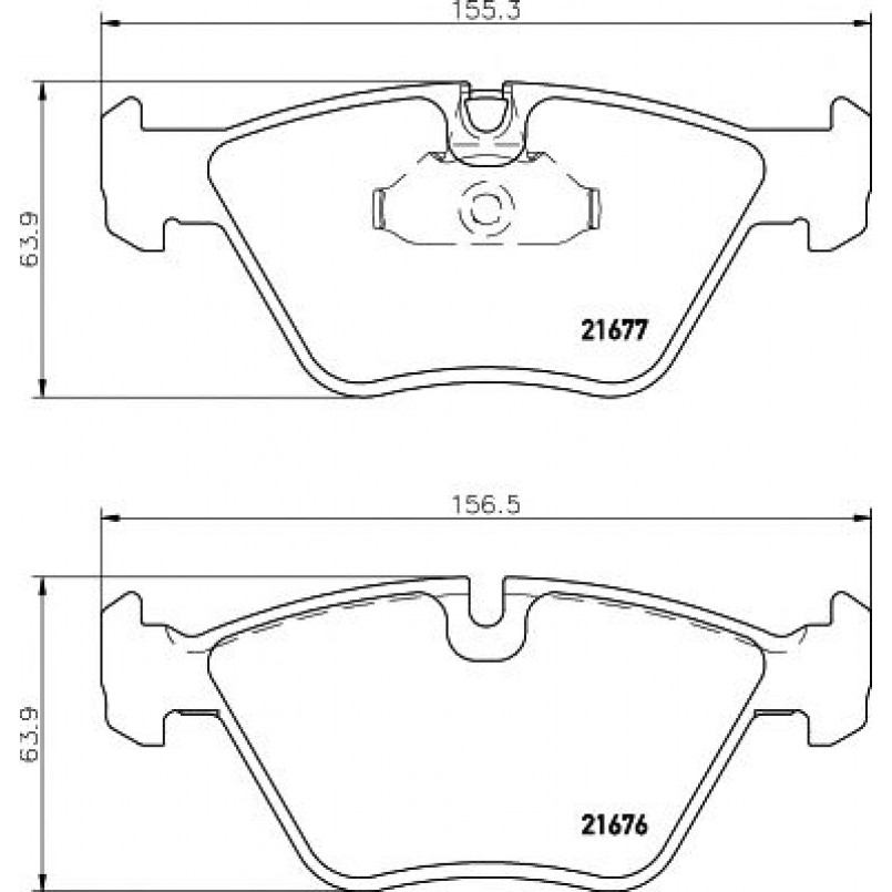 2167703 TEXTAR Гальмівні колодки до дисків — фото товара