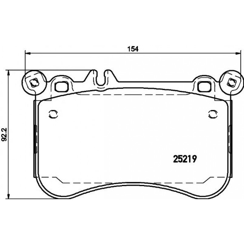 2521901 TEXTAR Гальмівні колодки до дисків — фото товара