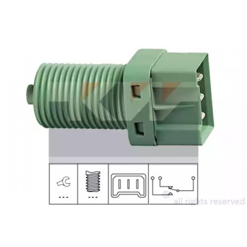 510 131 KW Датчик педалі гальм/зчеплення (аналог EPS 1.810.131 /Facet 7.1131 ) — фото товара