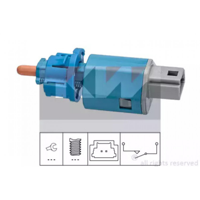 510 274 KW Датчик педалі гальм/зчеплення (аналог EPS 1.810.274 /Facet 7.1274 ) — фото товара