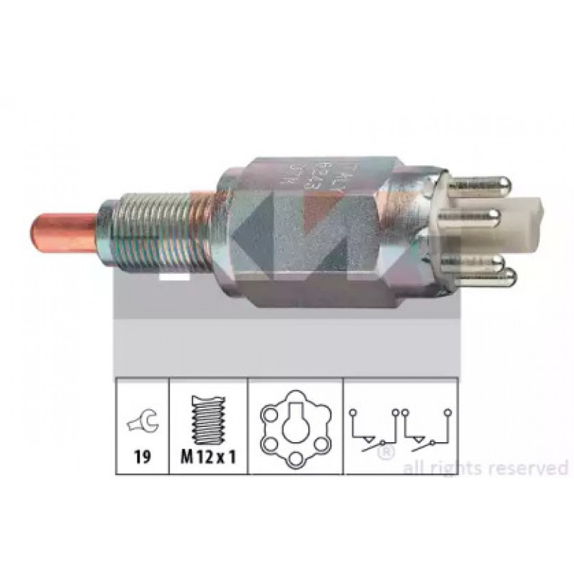 560 243 KW Датчик заднього ходу (аналог EPS 1.860.243 /Facet 7.6243 ) — фото товара