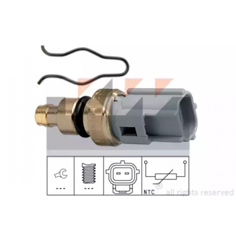 530 302 KW Датчик температури охолодж. рідини/масла/топлива (аналог EPS 1.830.302 /Facet 7.3302 ) — фото товара