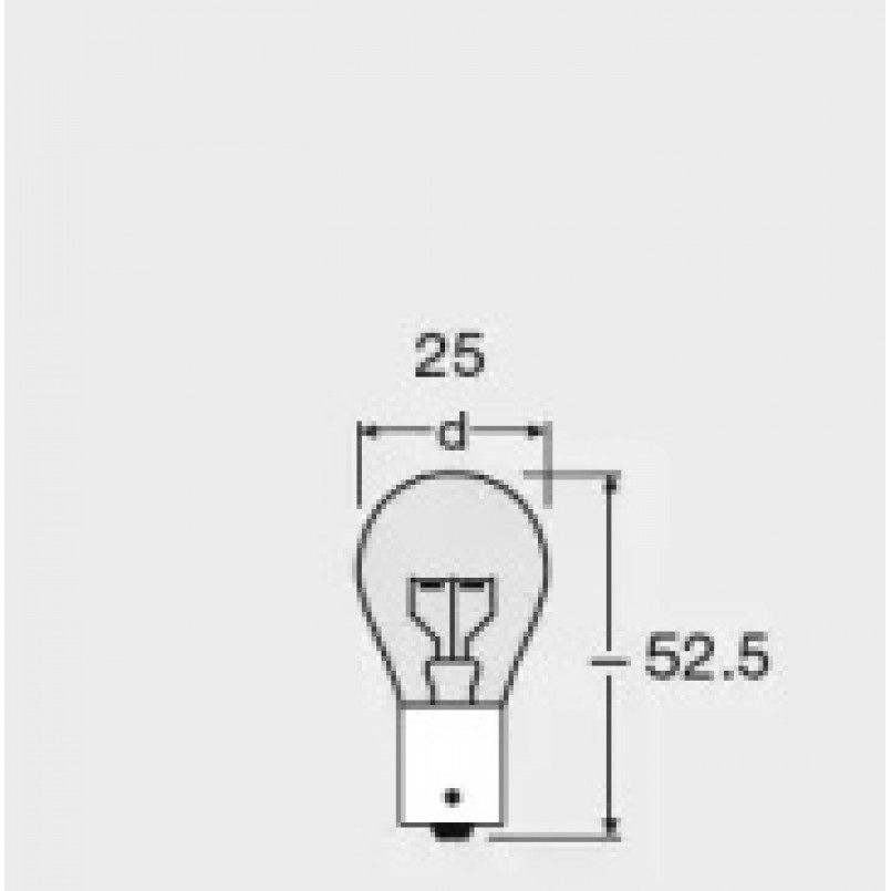 7510TSP-UNV OSRAM Лампа PY21W 21W 24V BAU15S TRUCKSTAR PRO — фото товара №3