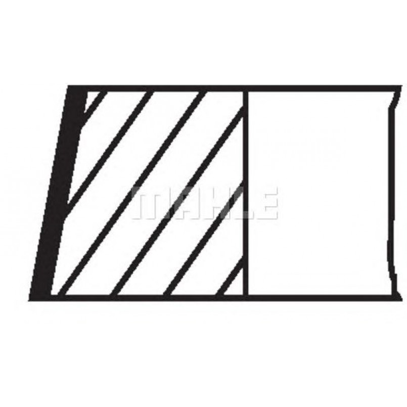 00990V0 Mahle - Кільця — фото товара №3