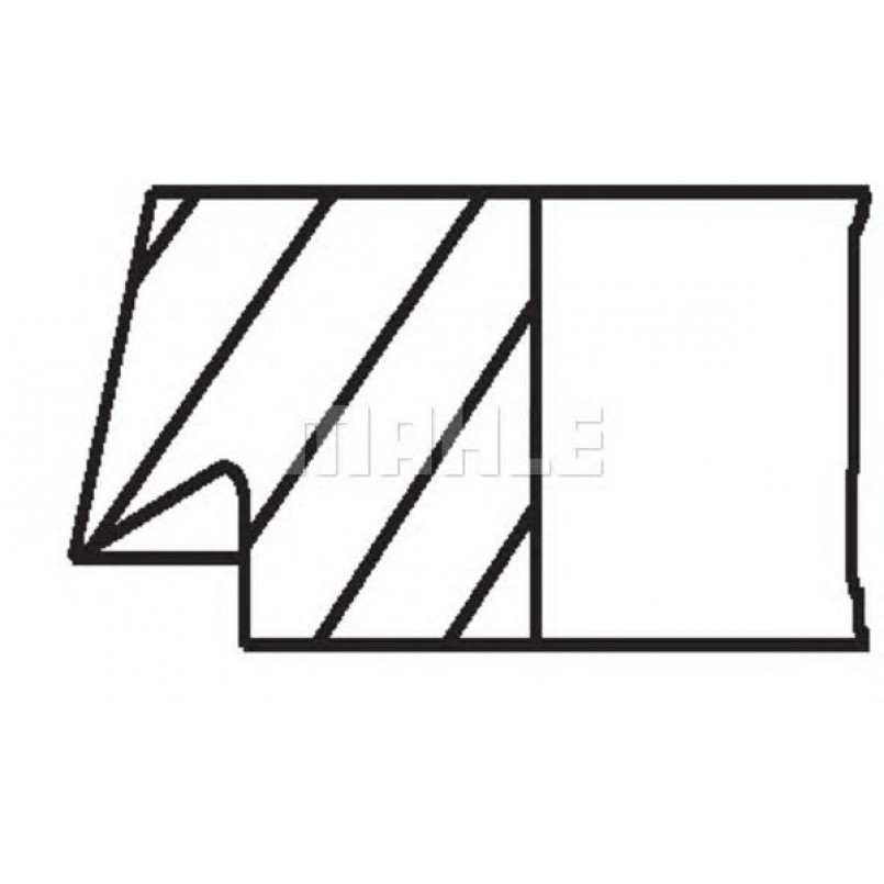 01029N0 Mahle - Кільця — фото товара №3