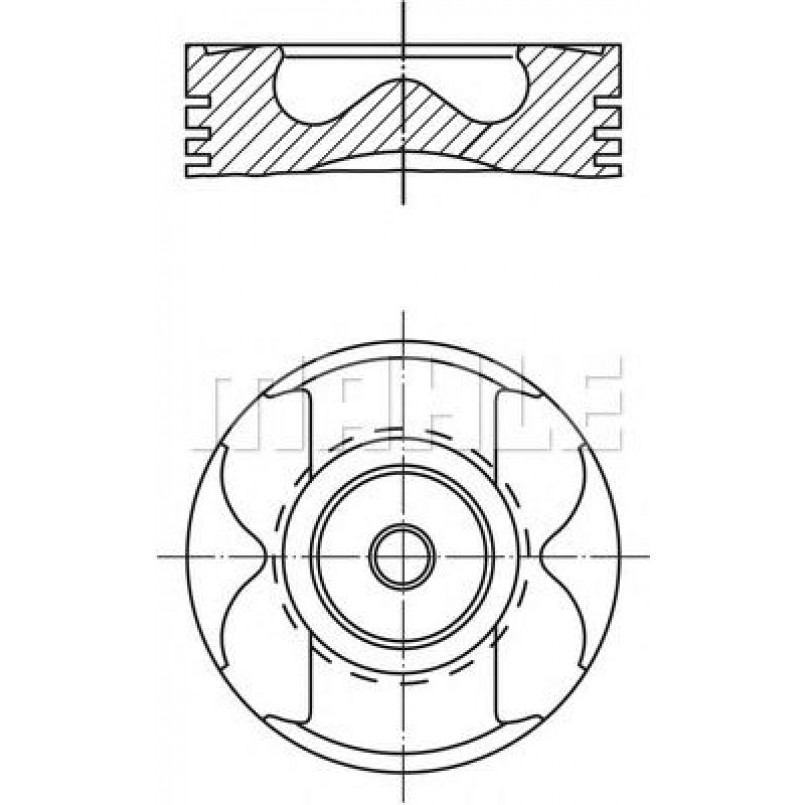 022 26 00 Mahle - Поршень — фото товара