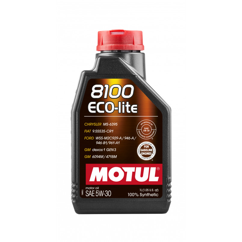 MOTUL 8100 Eco-lite SAE 5W30 12х1 L — фото товара MOTUL 8100 Eco-lite SAE 5W30 12х1 L — фото товара