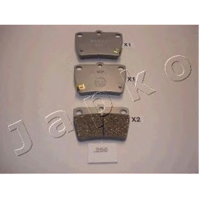 51256 JAPKO-Колодки гальмівні дискові задні — фото товара