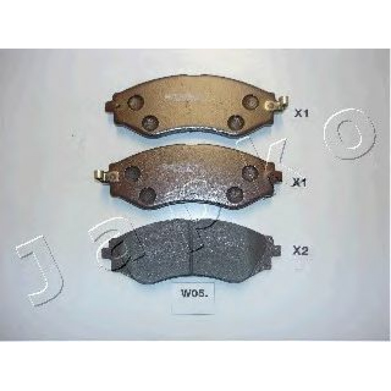 50W05 JAPKO-Колодки гальмівні дискові — фото товара