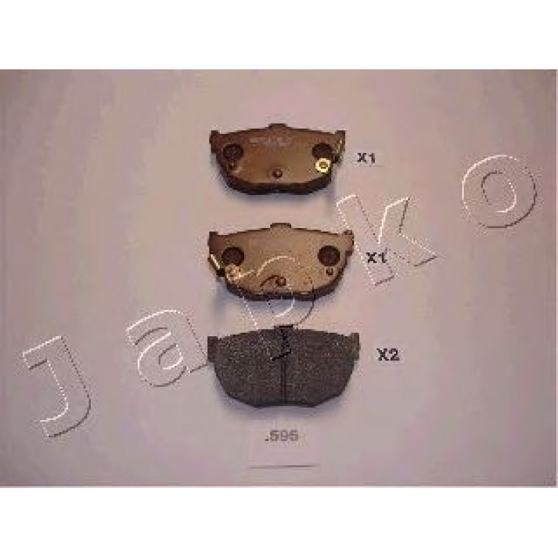 51595 JAPKO-Колодки гальмівні дискові — фото товара