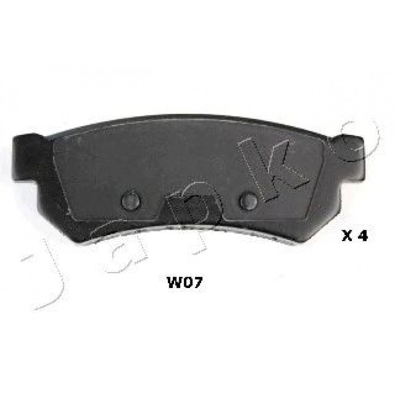 51W07 JAPKO-Колодки гальмівні дискові — фото товара