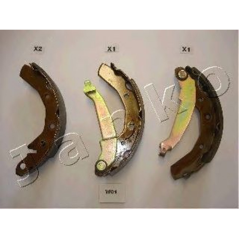 55W01 JAPKO-Колодки гальмівні барабанні задні — фото товара
