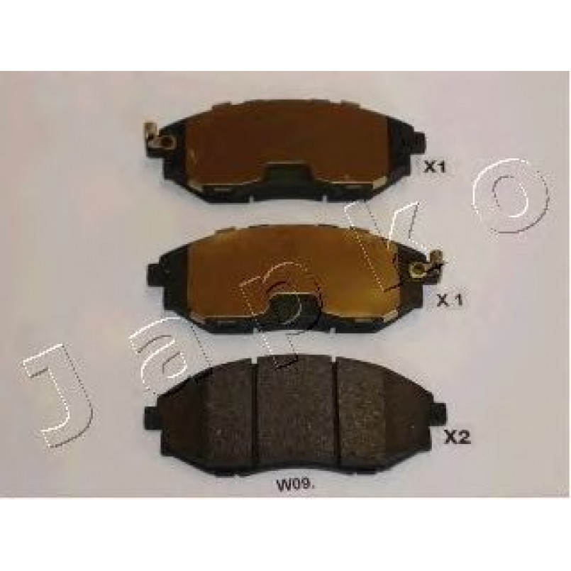 50W09 JAPKO-Колодки гальмівні передні — фото товара