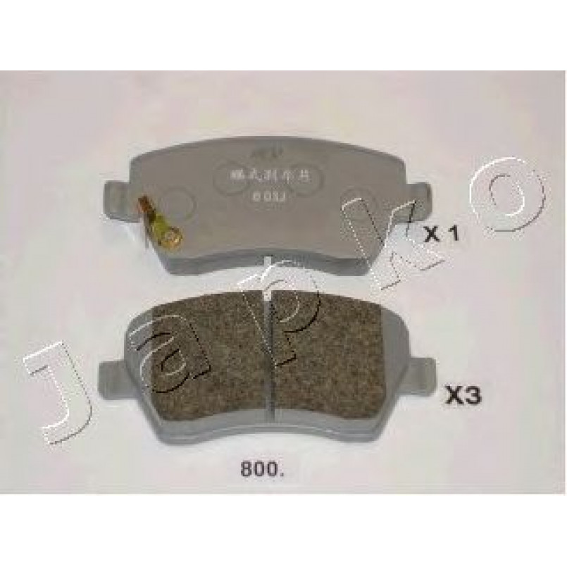 50800 JAPKO-Колодки гальмівні дискові передні — фото товара