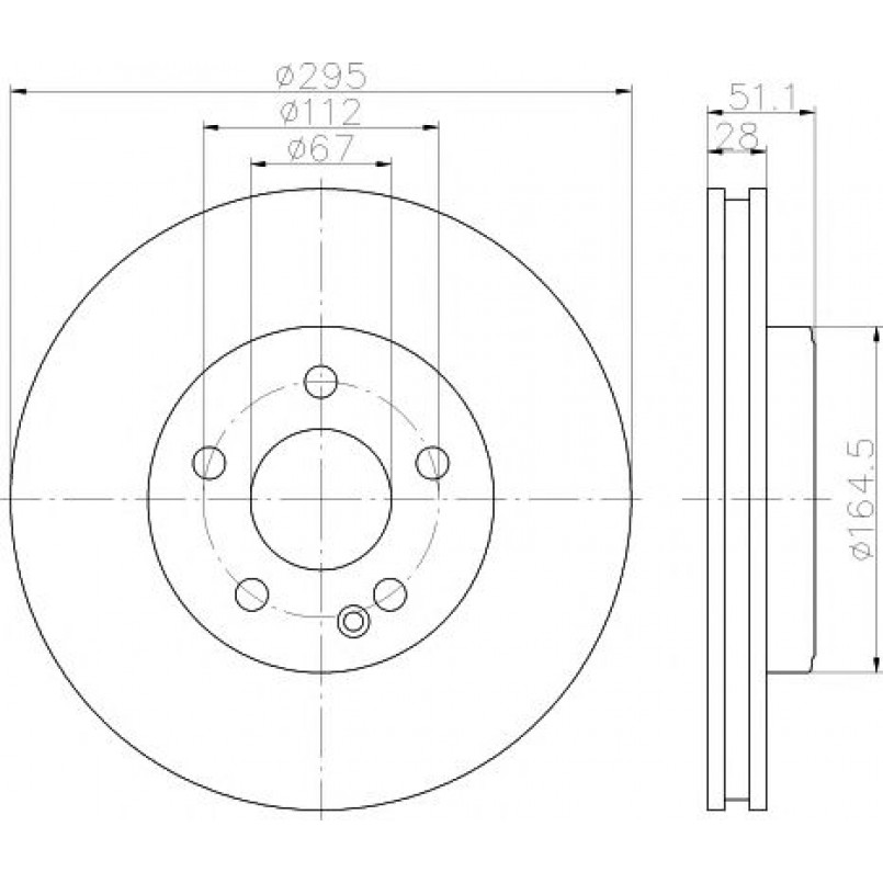 92241603 TEXTAR Диск гальмівний — фото товара