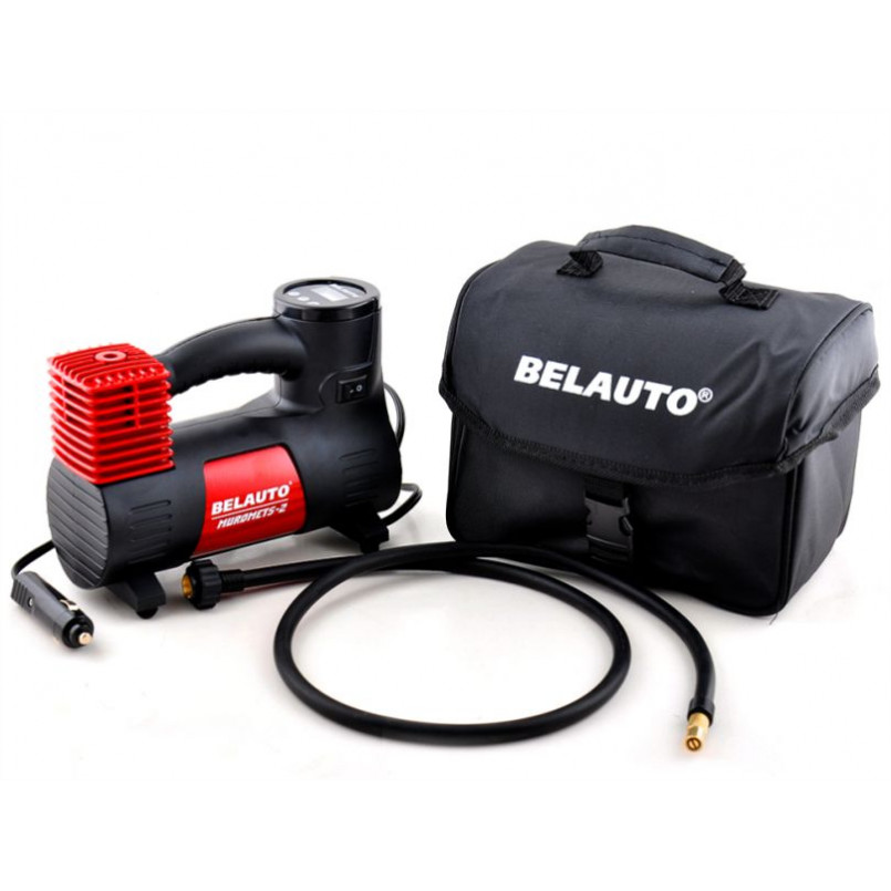 БЕЛАВТО  Компресор автомобільний  МУРОМЕЦ-2 з функцією АВТОСТОП та цифровим манометром (6шт)  — фото товара №1