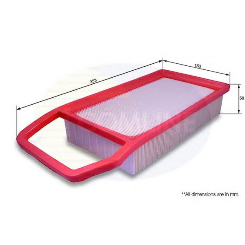 EAF545 Comline - Фільтр повітря ( аналогWA9471 ) — фото товара