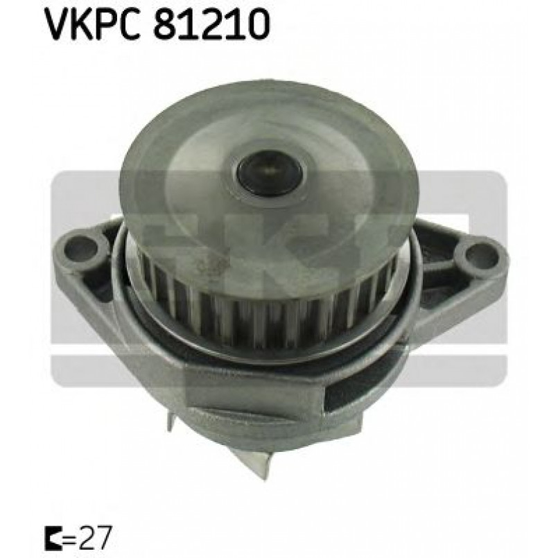 VKPC 81210 SKF - Насос охолоджуючої рідини — фото товара