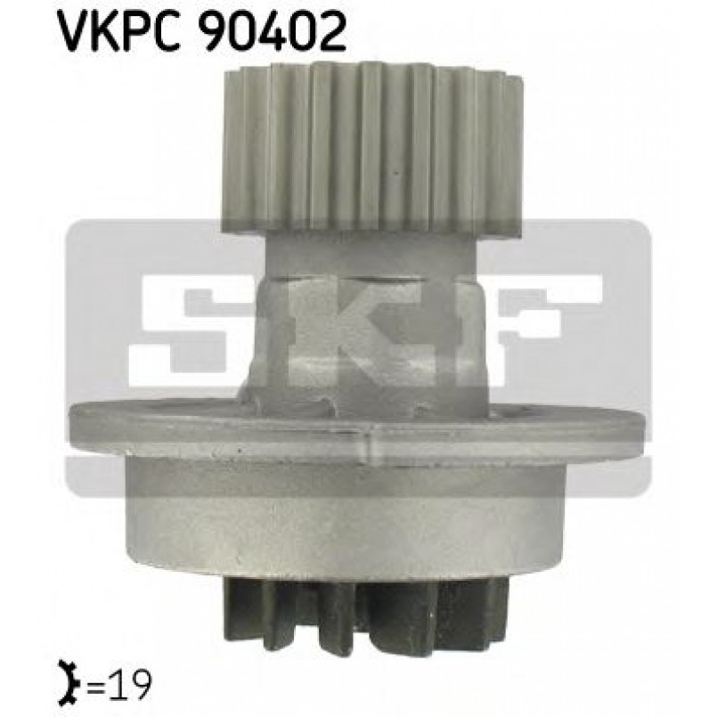 VKPC 90402 SKF - Насос охолоджуючої рідини — фото товара