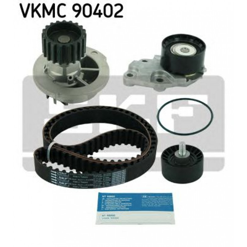 VKMC 90402 SKF - Насос охолоджуючої рідини + комплект зубчатого ремня — фото товара №1