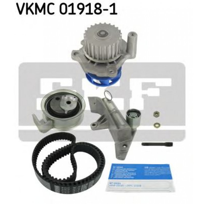 VKMC 01918-1 SKF - Насос охолоджуючої рідини + комплект зубчатого ремня — фото товара №1