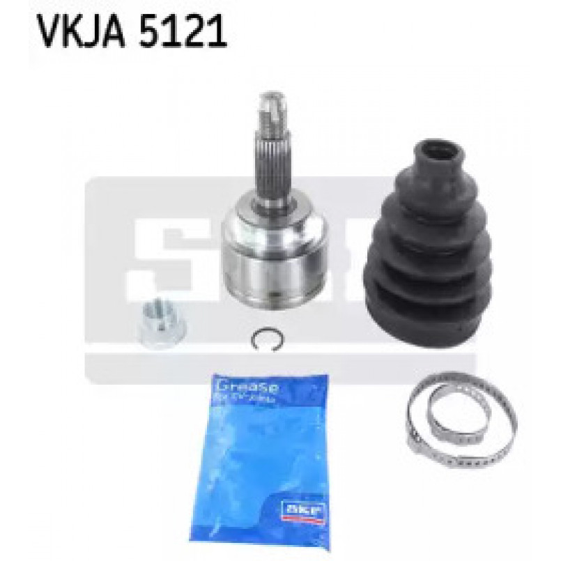 VKJA 5121 SKF - Шарнір рівних кутових швидкостей (ШРКШ) — фото товара