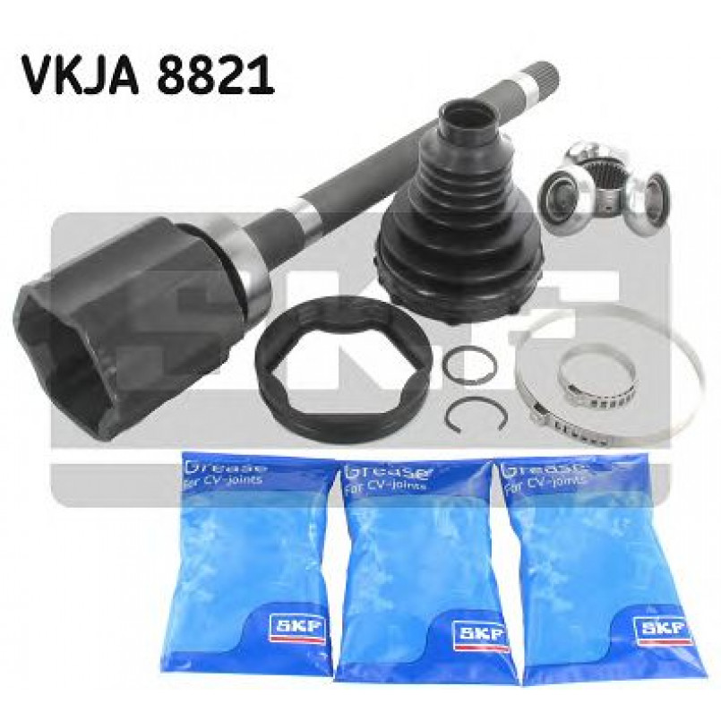VKJA 8821 SKF - Шарнір рівних кутових швидкостей (ШРКШ) — фото товара