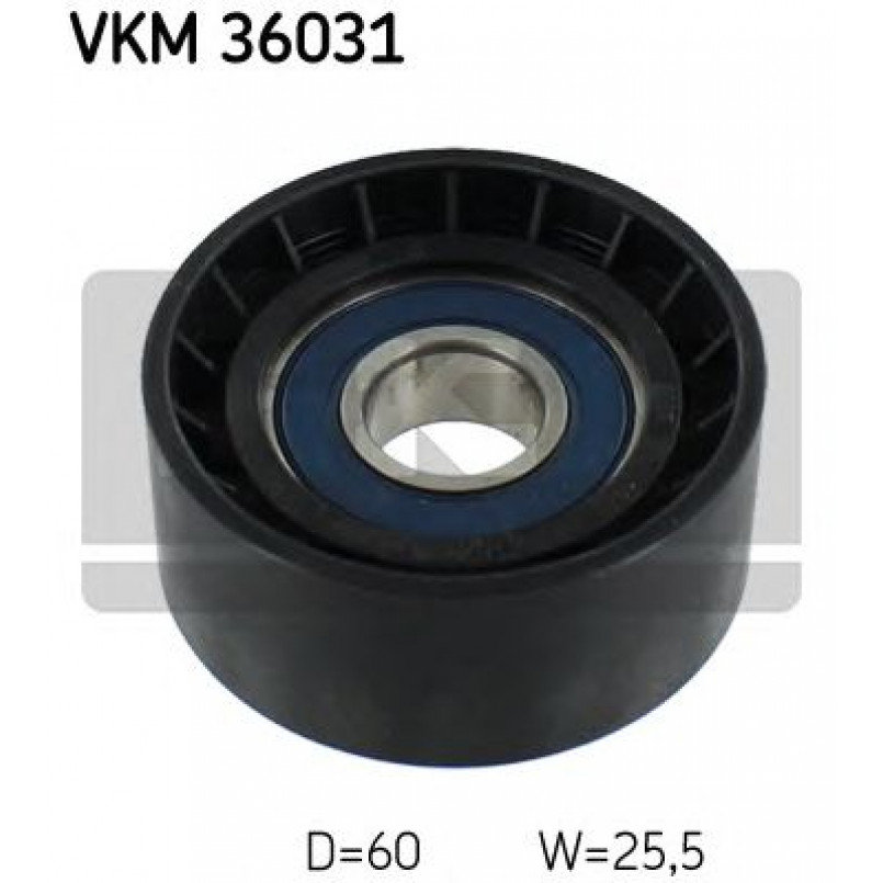 VKM 36031 SKF Ролик модуля натягувача ременя — фото товара
