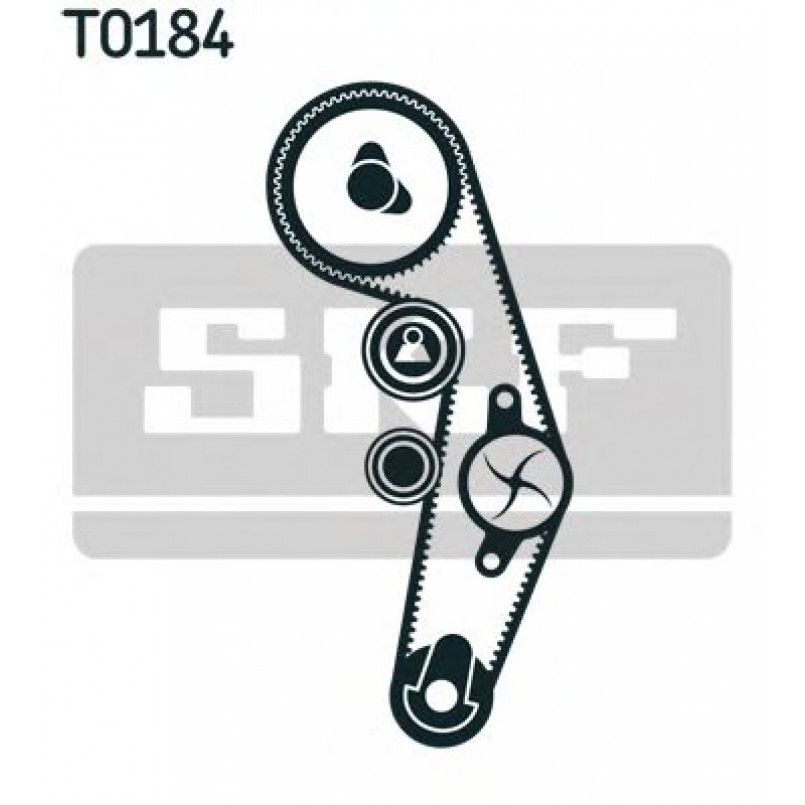 VKMA 01250 SKF Комплект ГРМ (ремінь + ролик) — фото товара №2