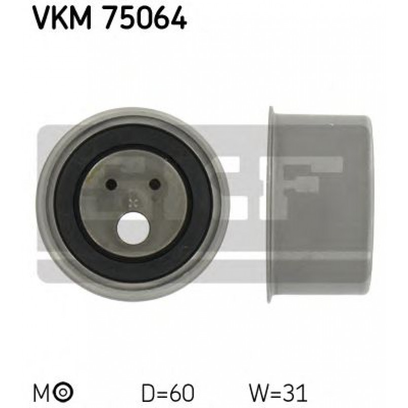 VKM 75064 SKF Ролик модуля натягувача ременя — фото товара