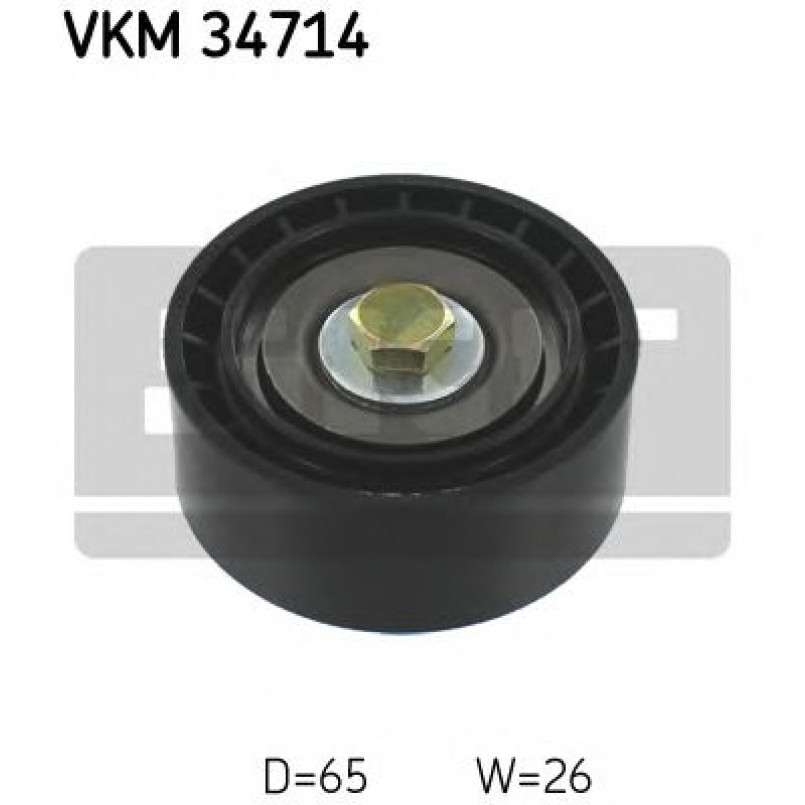 VKM 34714 SKF Ролик модуля натягувача ременя — фото товара