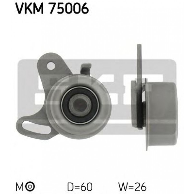 VKM 75006 SKF Ролик модуля натягувача ременя — фото товара