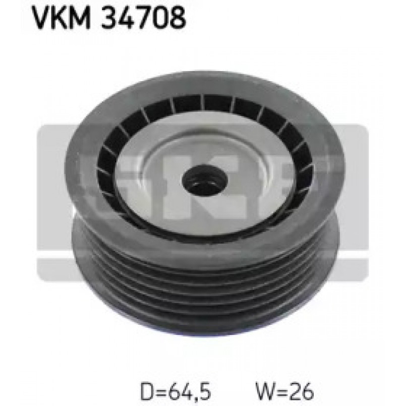 VKM 34708 SKF Ролик модуля натягувача ременя — фото товара