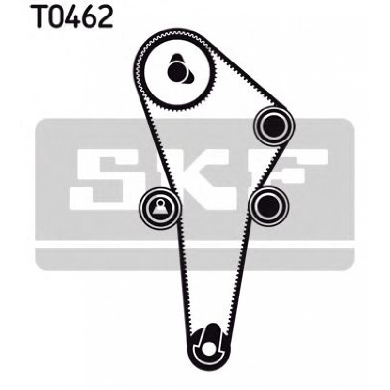 VKMA 94609 SKF Комплект ГРМ (ремінь + ролик) — фото товара №2