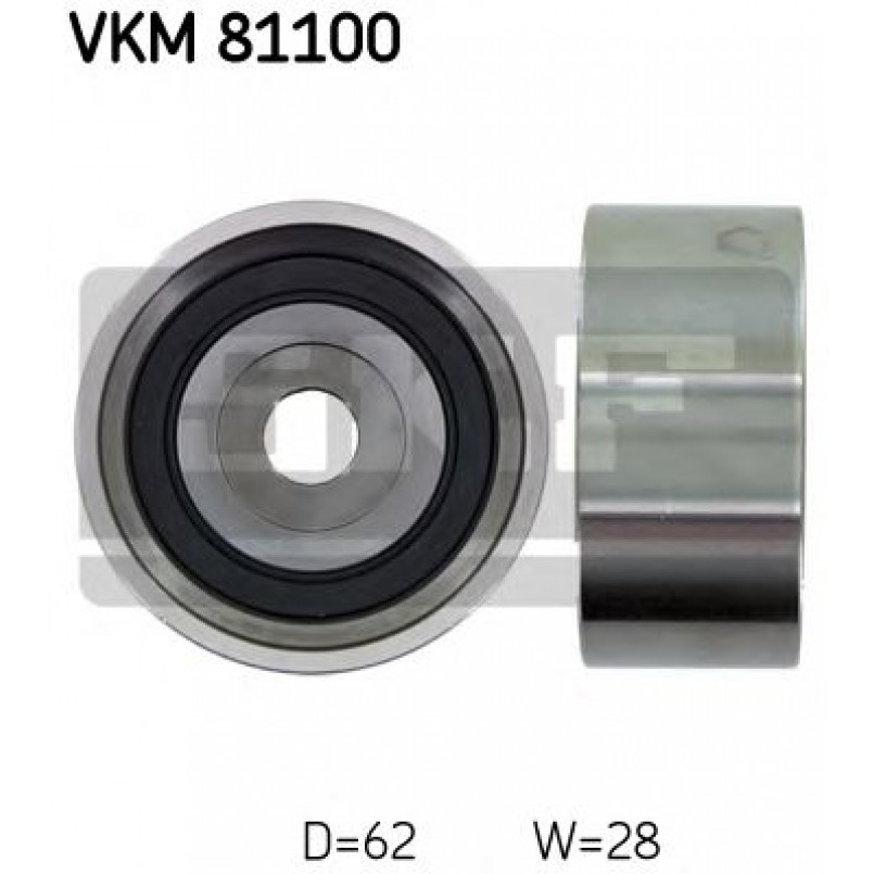VKM 81100 SKF Ролик модуля натягувача ременя — фото товара