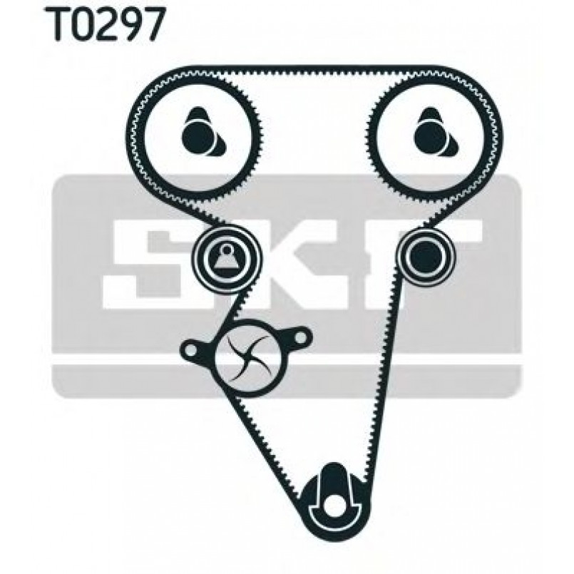 VKMA 90000 SKF Комплект ГРМ (ремінь + ролик) — фото товара №2